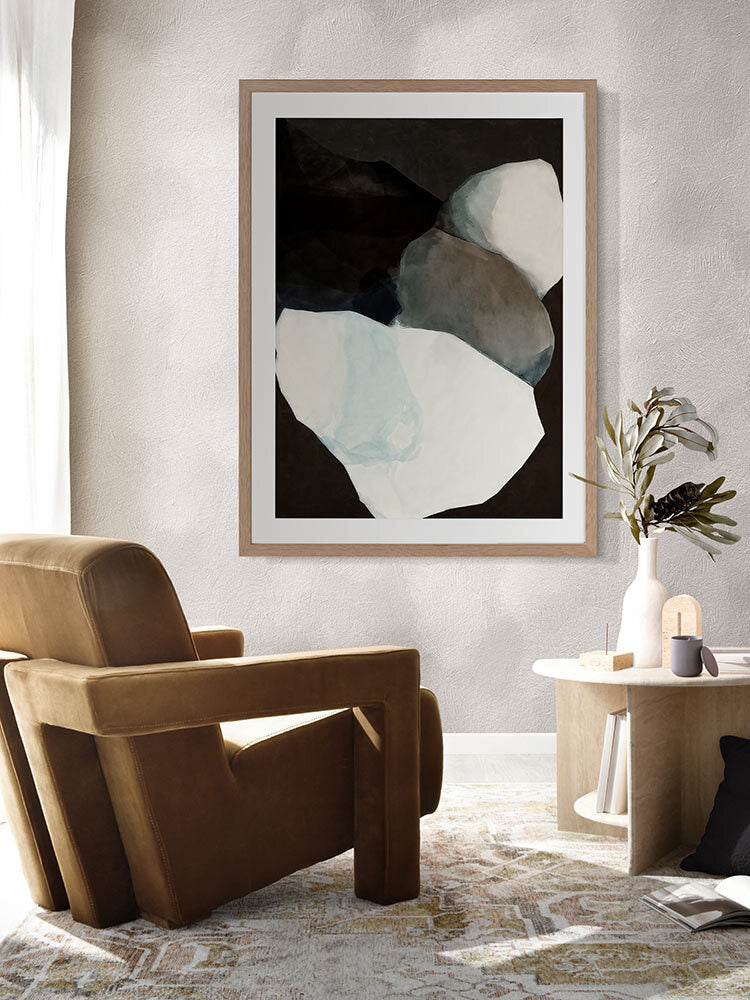 Dream Fragments II Framed Art Print | Lifestyle