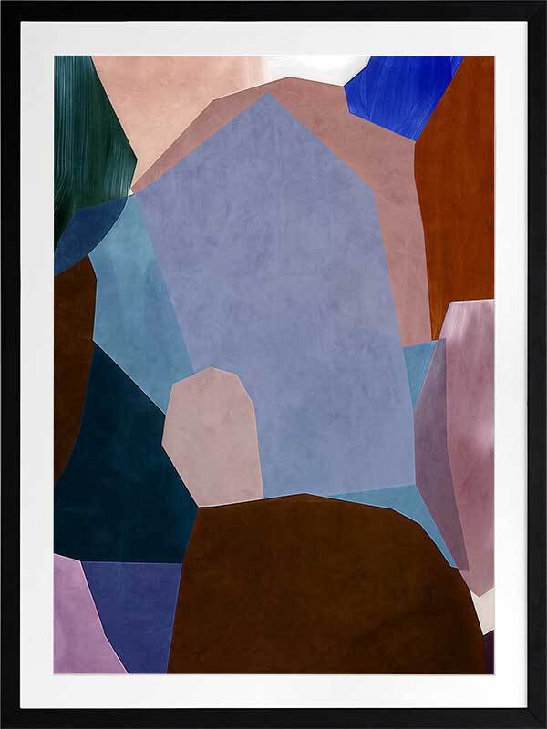 Retro Fantasy I Framed Art Print