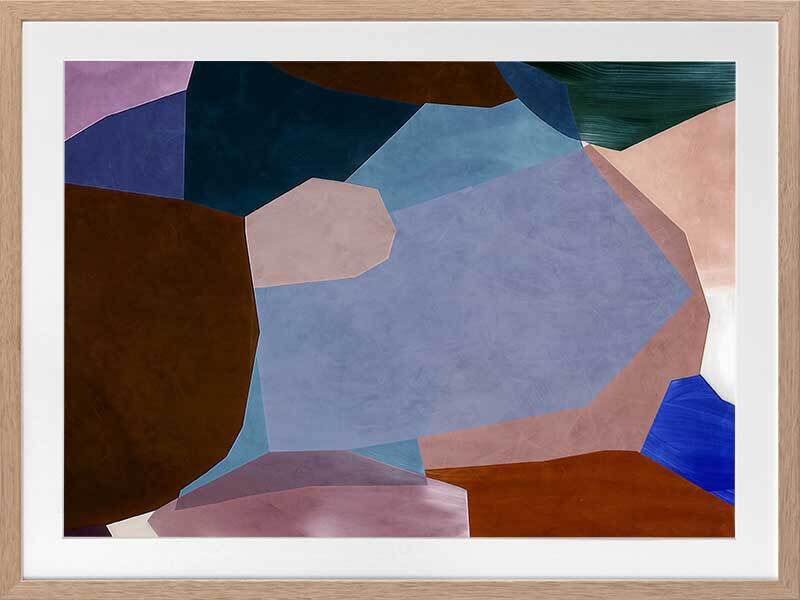 Retro Fantasy I Framed Art Print