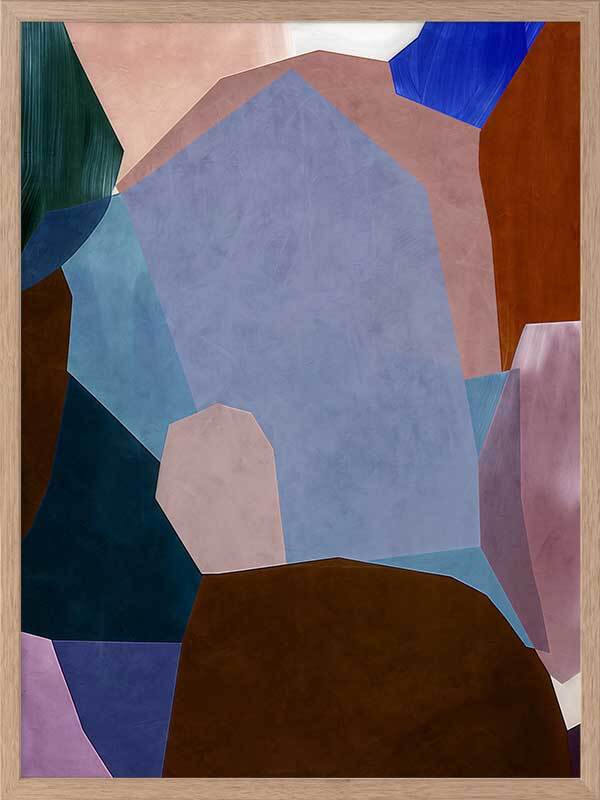 Retro Fantasy I Framed Art Print