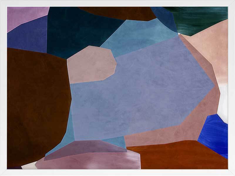 Retro Fantasy I Framed Art Print