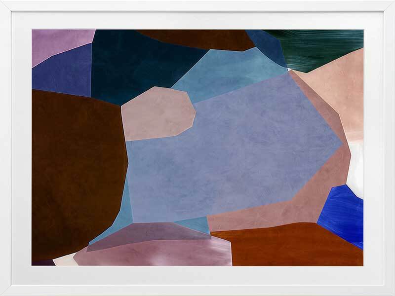 Retro Fantasy I Framed Art Print