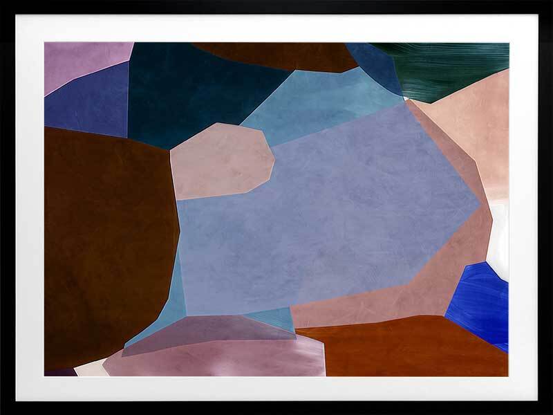 Retro Fantasy I Framed Art Print