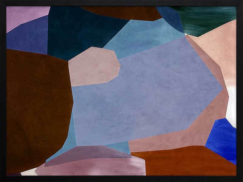 Retro Fantasy I Framed Art Print