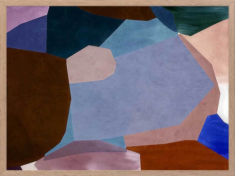 Retro Fantasy I Framed Art Print