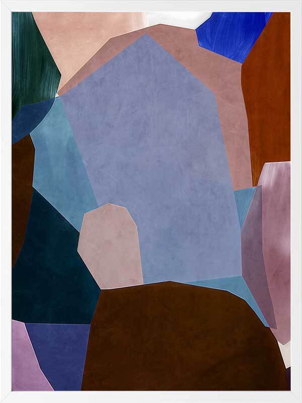 Retro Fantasy I Framed Art Print