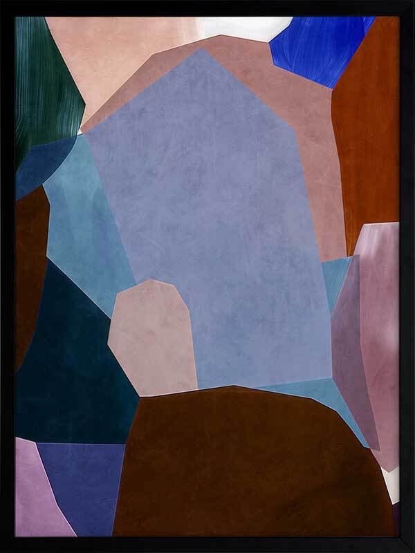 Retro Fantasy I Framed Art Print