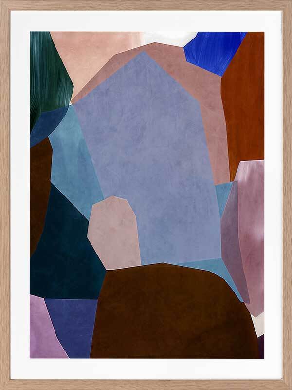 Retro Fantasy I Framed Art Print