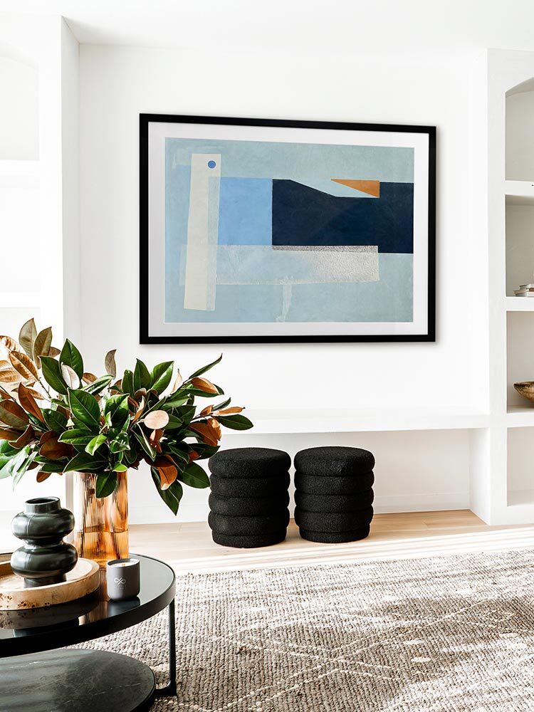 Paradox II Framed Art Print | Lifestyle