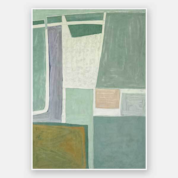 Abstract Gardens II Unframed Art Print