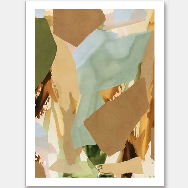 Abstract Illusions Unframed Art Print