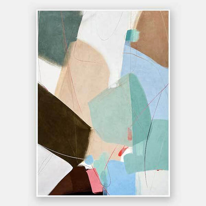 Retro Mirage Unframed Art Print