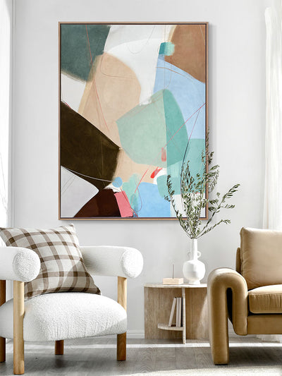 Retro Mirage Canvas Art Print | Lifestyle