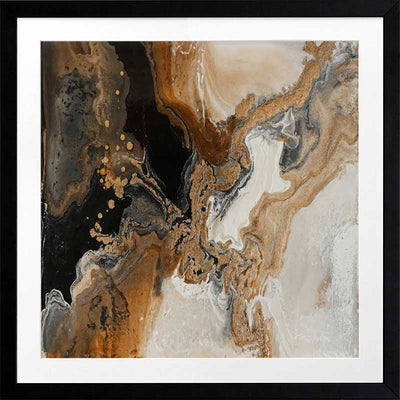Terrain Tides III Framed Art Print