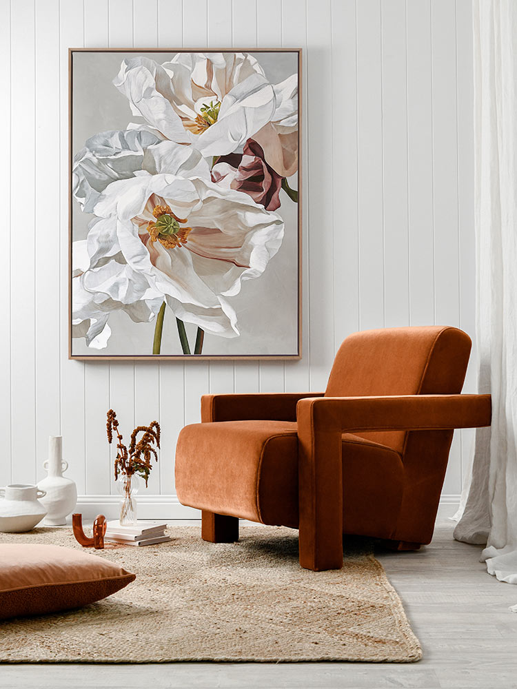 Belle Fleur Canvas Art Print | Lifestyle