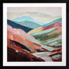 Chromatic Valley Framed Art Print