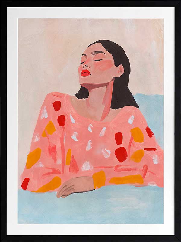 Carmela Framed Art Print