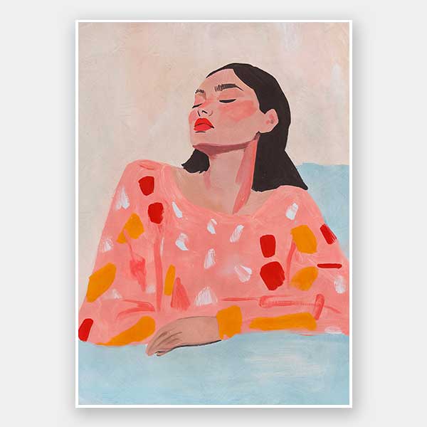Carmela Unframed Art Print