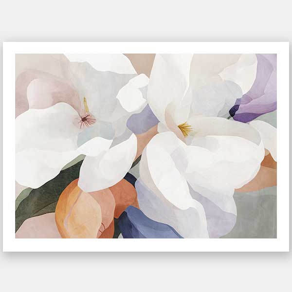 Silk Petals I Unframed Art Print