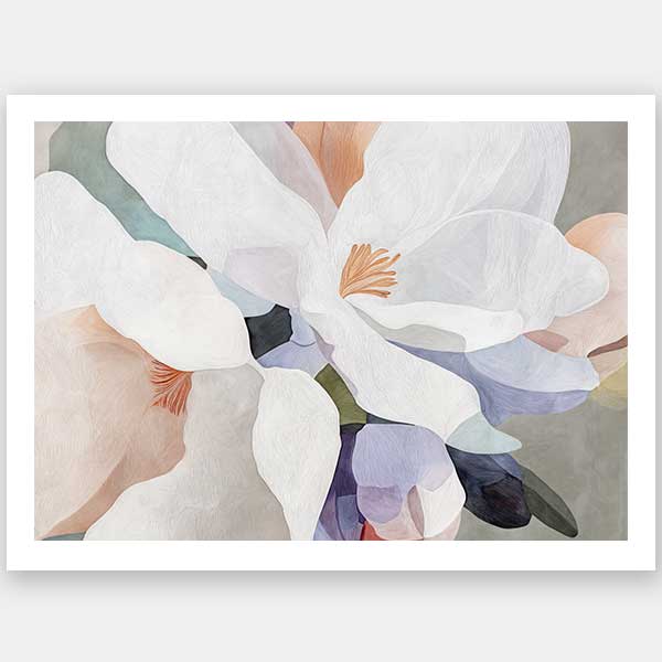 Silk Petals II Unframed Art Print
