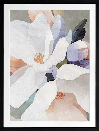 Silk Petals II Framed Art Print