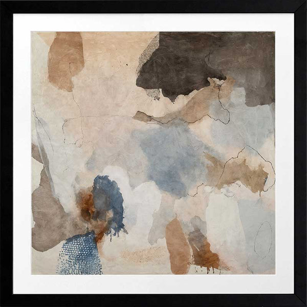 Desert Rain I Framed Art Print