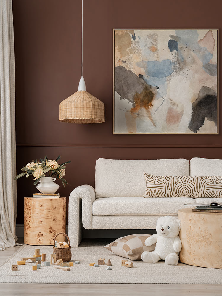 Desert Rain II Canvas Art Print | Lifestyle