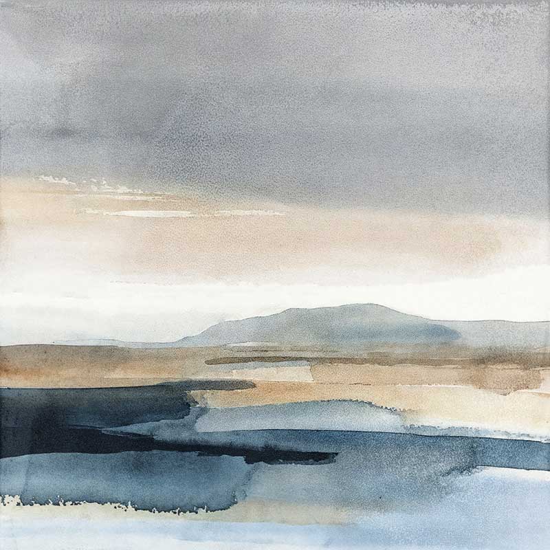 Blue Mirage I Canvas Art Print