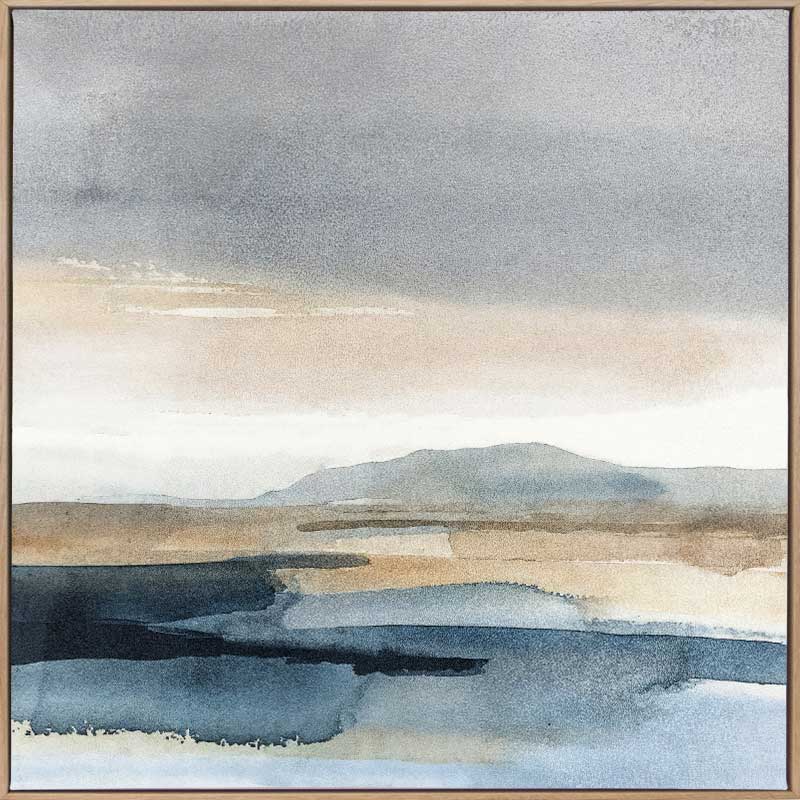 Blue Mirage I Canvas Art Print