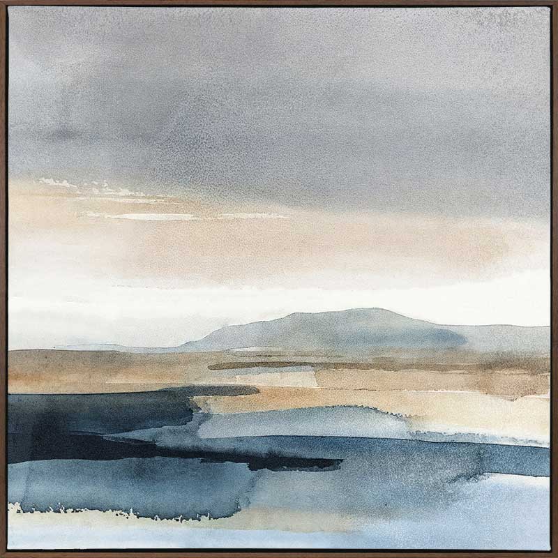 Blue Mirage I Canvas Art Print