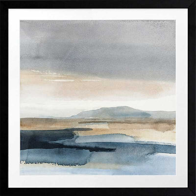 Blue Mirage I Framed Art Print