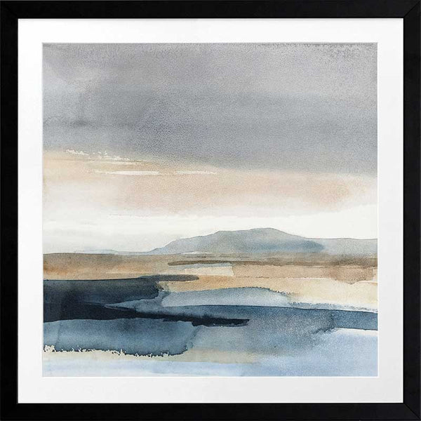 Blue Mirage I Framed Art Print