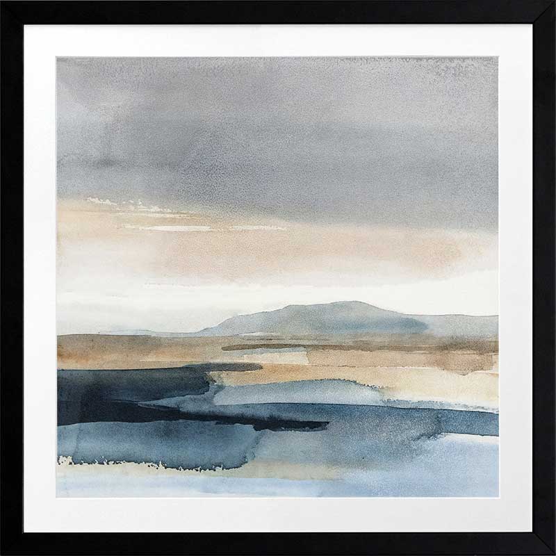 Blue Mirage I Framed Art Print