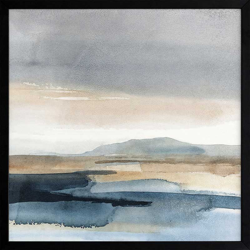 Blue Mirage I Framed Art Print