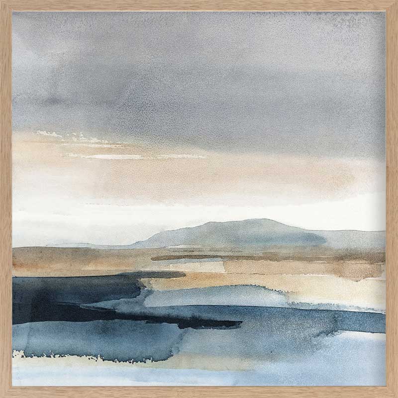 Blue Mirage I Framed Art Print