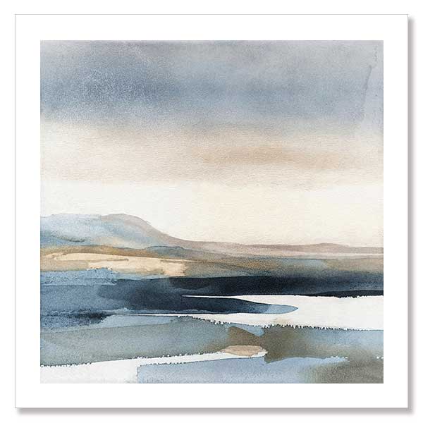 Blue Mirage II Unframed Art Print