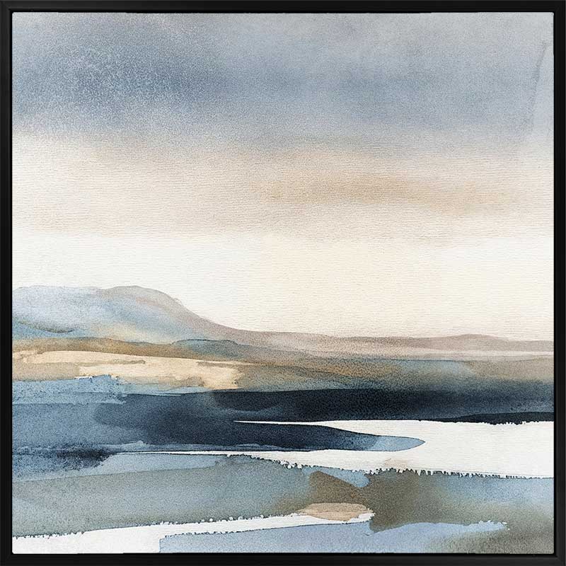 Blue Mirage II Canvas Art Print