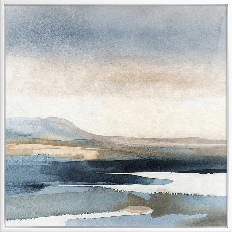 Blue Mirage II Canvas Art Print