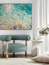Rock Pool Canvas Art Print | Lifestyle