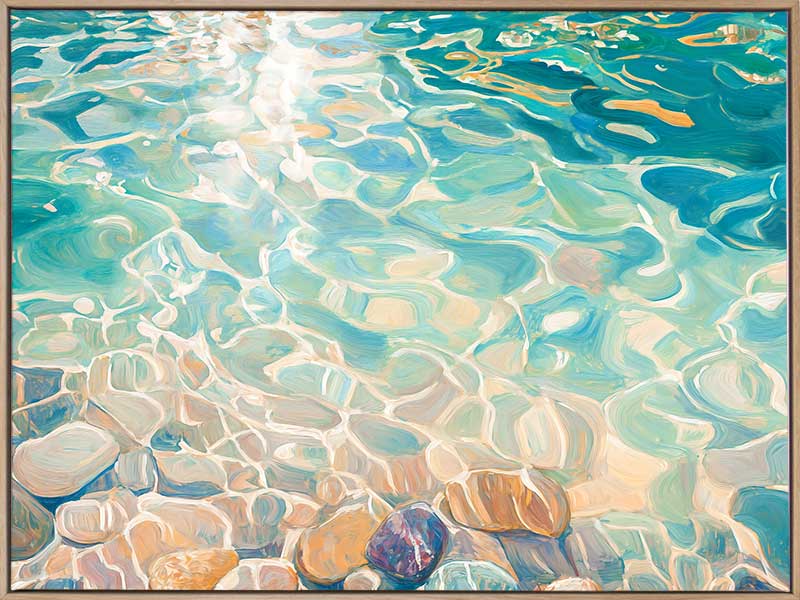 Rock Pool Canvas Art Print