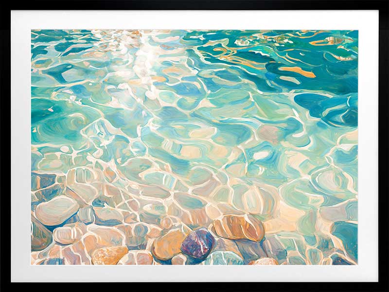 Rock Pool Framed Art Print