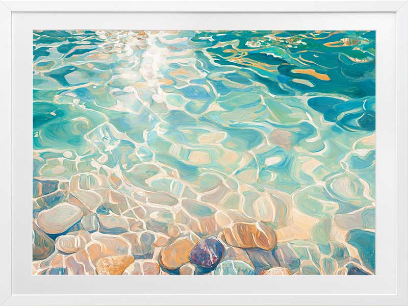 Rock Pool Framed Art Print