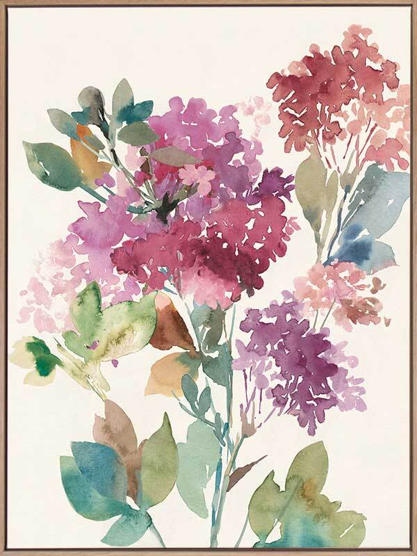 Sweet Hydrangea II Canvas Art Print