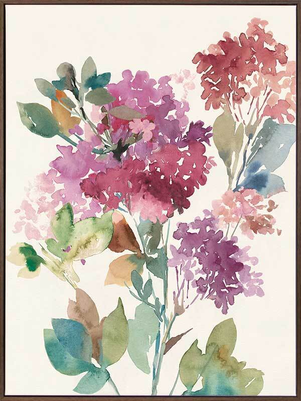 Sweet Hydrangea II Canvas Art Print