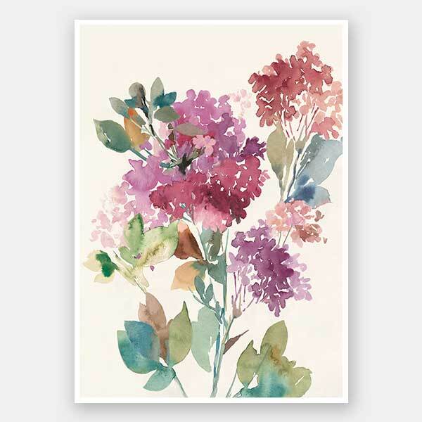 Sweet Hydrangea II Unframed Art Print