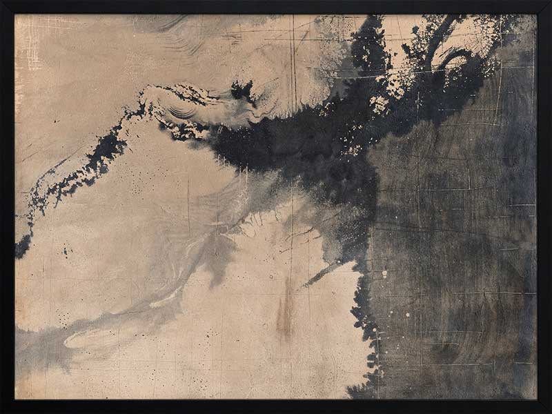 Midnight Tide I Framed Art Print