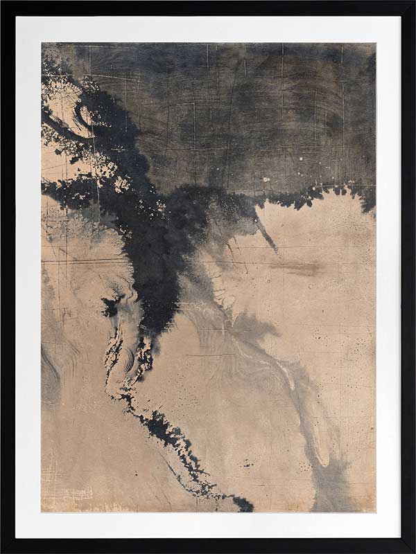 Midnight Tide I Framed Art Print