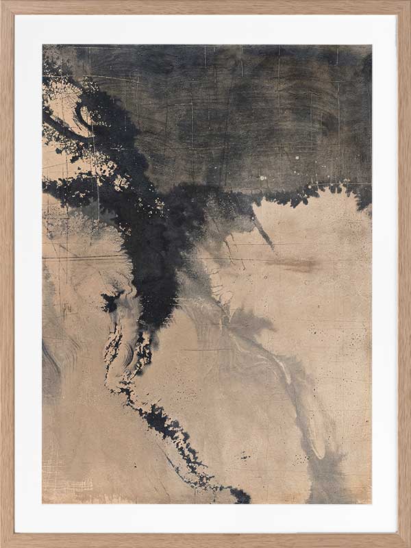 Midnight Tide I Framed Art Print