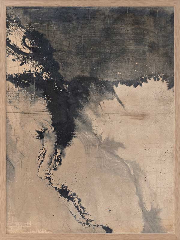 Midnight Tide I Framed Art Print