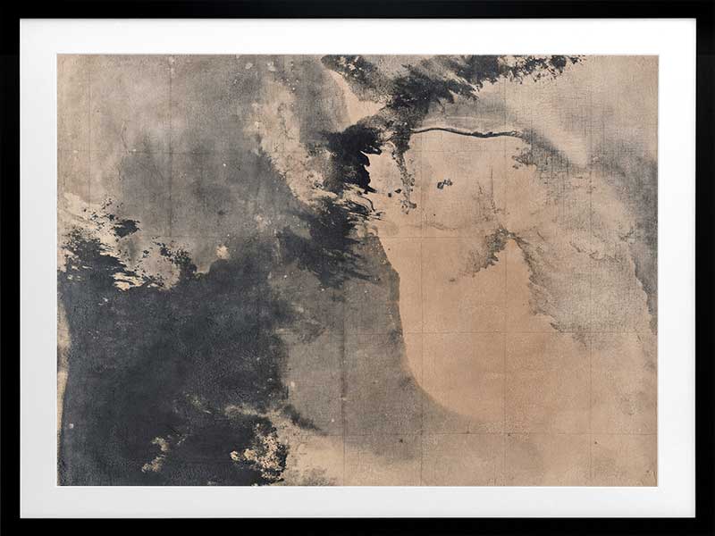 Midnight Tide II Framed Art Print